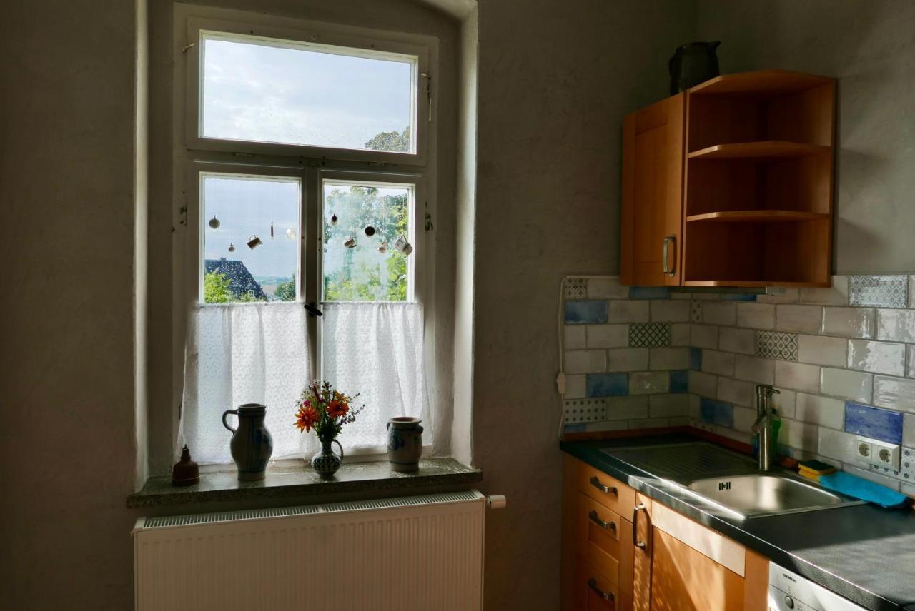 Ferienwohnung Andere Zeiten Frankenberg Exterior foto